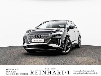 Mythosschwarz metallic Gebraucht 2023 Audi Q4 Sportback e-tron S-Line SUV | 33.880 € (Fairer Preis)