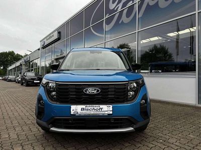 Neu Ford Tourneo Courier Active 125 PS (91 kW) 2025 Digital aqua blue Van / Kleinbus