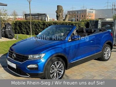 Gebraucht VW T-Roc Cabriolet Style 110 PS (80 kW) 2021 Blau Cabrio
