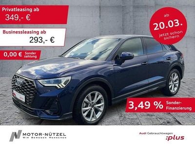 Gebraucht Audi Q3 Sportback S-Line 150 PS (110 kW) 2025 Blau SUV