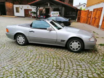 Gebraucht Mercedes SL300 1991 Silber Cabrio