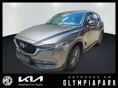 Gebraucht Mazda CX-5 Exclusive-Line 150 PS (110 kW) 2018 Grau SUV