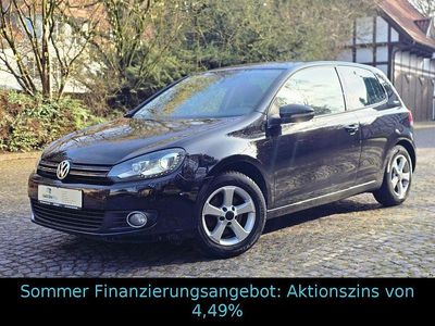 Gebraucht VW Golf VI Team 105 PS (77 kW) 2011 Schwarz Kleinwagen