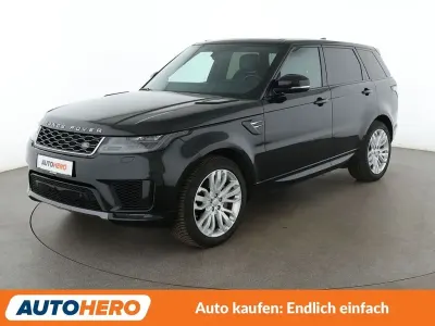Gebraucht Land Rover Range Rover Sport HSE 249 PS (183 kW) 2021 Schwarz SUV