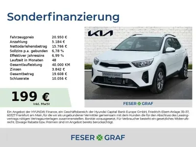 Neu Kia Stonic Vision 101 PS (74 kW) 2025 Schneeweiss SUV