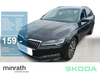 Gebraucht Skoda Superb Style 150 PS (110 kW) 2023 Schwarz Kombi