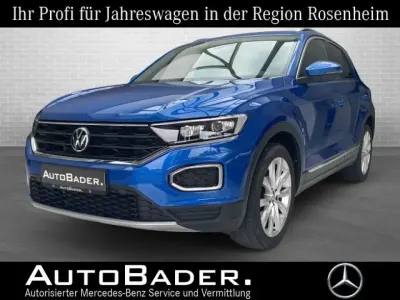 Gebraucht VW T-Roc Sport 150 PS (110 kW) 2021 5z ravennablau (metallic) SUV