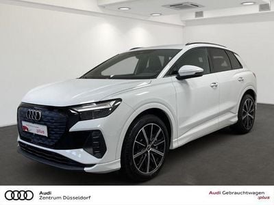 Gebraucht Audi Q4 e-tron S-Line 150 kW (204 PS) 2023 Weiss SUV