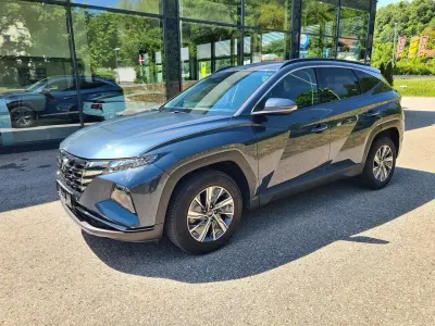 Gebraucht Hyundai Tucson Trend 179 PS (131 kW) 2023 Teal blue / met SUV