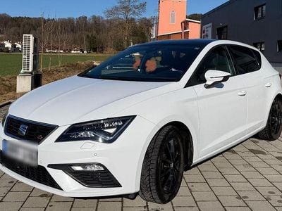 Usata Seat Leon FR 150 CV (110 kW) 2017 Bianco Berlina