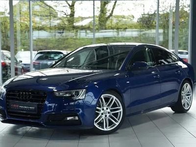 Usata Audi A5 S-Line 191 CV (140 kW) 2016 Blu Coupé