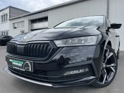 Gebraucht Skoda Octavia SportLine 204 PS (150 kW) 2022 Schwarz Kombi