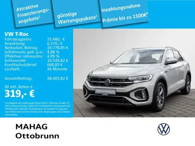 Gebraucht VW T-Roc R-line 110 PS (80 kW) 2024 Grau SUV