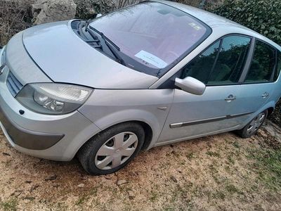 Gebraucht Renault Scénic 105 PS (77 kW) 2003 Silber Van / Kleinbus