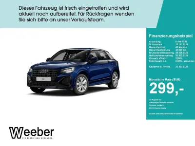 Gebraucht Audi Q2 S-Line 150 PS (110 kW) 2025 Navarrablau metallic SUV