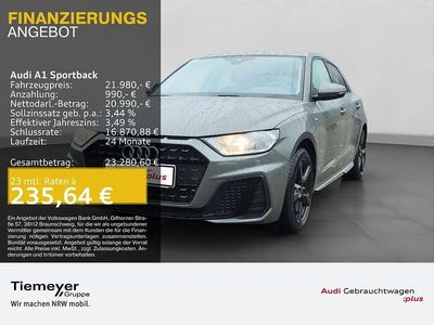 Brugt Audi A1 Sportback S-Line 95 HK (69 kW) 2025 Grå Hatchback