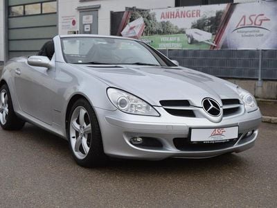 Gebraucht Mercedes SLK200 163 PS (119 kW) 2007 Silber Cabrio