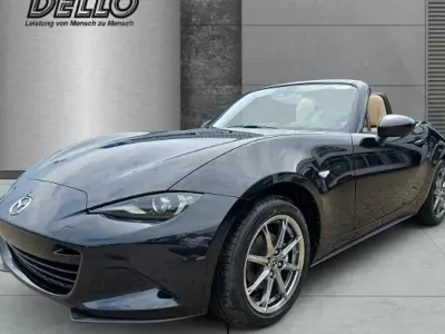 Neu Mazda MX5 Kazari 132 PS (97 kW) 2026 Schwarz Cabrio