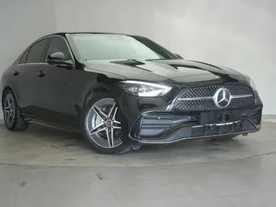 Gebraucht Mercedes C220 AMG 200 PS (147 kW) 2023 Schwarz Limousine
