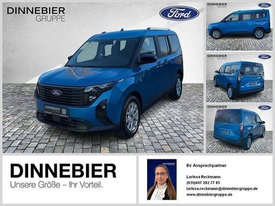 Neu Ford Tourneo Courier Titanium 125 PS (91 kW) 2026 Blau (metallic) Van / Kleinbus