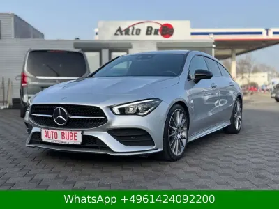 Gebraucht Mercedes CLA200 AMG line 163 PS (119 kW) 2020 Iridiumsilber Coupé