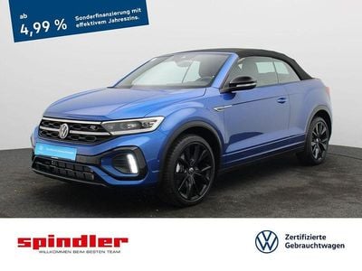 Gebraucht VW T-Roc Cabriolet R-line 150 PS (110 kW) 2025 Ravennablau metallic Cabrio