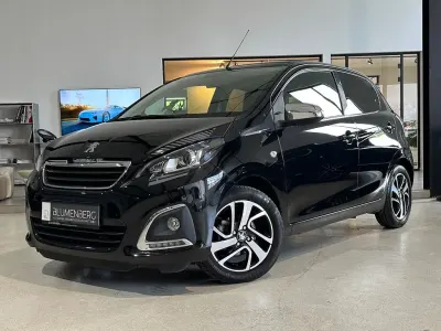 Gebraucht Peugeot 108 Top! Collection 72 PS (52 kW) 2020 Schwarz Cabrio