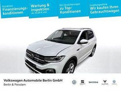 Weiß Gebraucht 2021 VW T-Cross Style SUV | 19.850 € (Guter Preis)