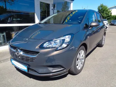 Gebraucht Opel Corsa Edition 90 PS (66 kW) 2015 Grau Kleinwagen