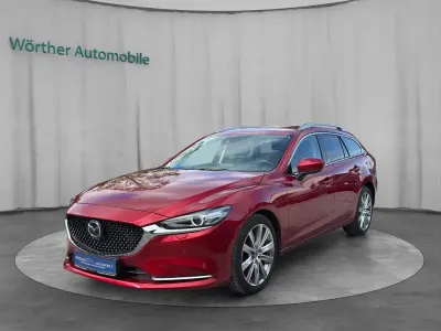 Używany Mazda 6 Sports-Line 194 KM (142 kW) 2022 Czerwony Kombi