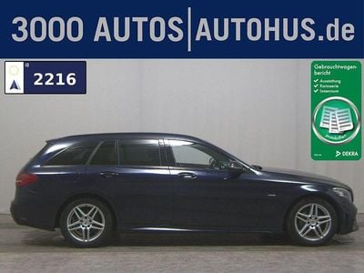 Gebraucht Mercedes C220 AMG line 194 PS (142 kW) 2021 Blau Kombi