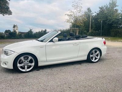 Gebraucht BMW 123 Cabriolet M Sport 204 PS (150 kW) 2012 Weiß Cabrio