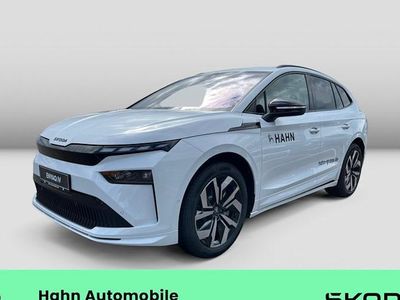 Gebraucht Skoda Enyaq iV SportLine 210 kW (286 PS) 2025 Moonweiß perleffekt SUV