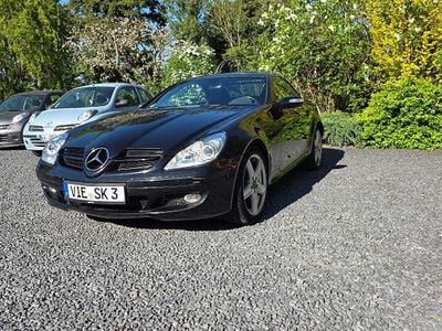 Usata Mercedes SLK200 163 CV (119 kW) 2005 Nero Cabrio