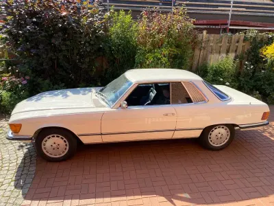 Gebraucht Mercedes SLC450 193 PS (141 kW) 1973 Weiß Coupé