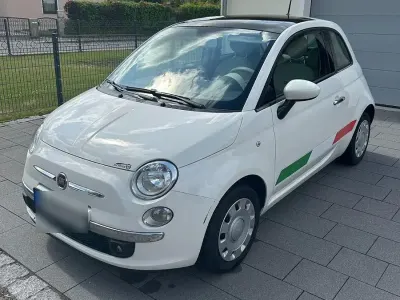 Gebraucht Fiat 500 Lounge 69 PS (50 kW) 2014 Weiß Kleinwagen