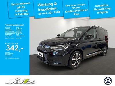 Gebraucht VW Caddy Style 122 PS (89 kW) 2023 Schwarz Van / Kleinbus
