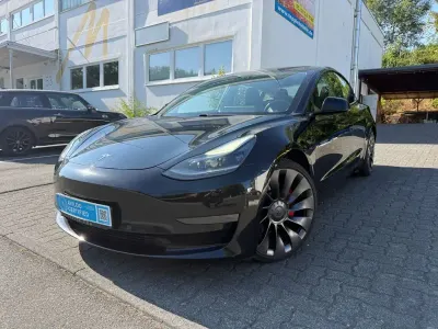 Gebraucht Tesla Model 3 Performance 377 kW (513 PS) 2021 Schwarz Limousine