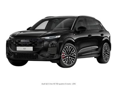 Neu Audi Q3 S-Line 193 PS (141 kW) 2025 Schwarz SUV