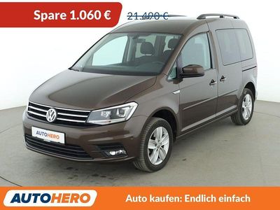 Brugt VW Caddy Comfortline 125 HK (91 kW) 2017 Brun MPV