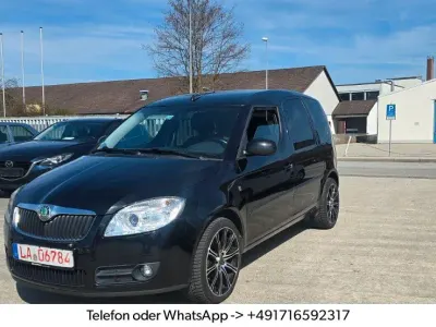 Gebraucht Skoda Roomster Comfort 80 PS (58 kW) 2009 Schwarz Van / Kleinbus