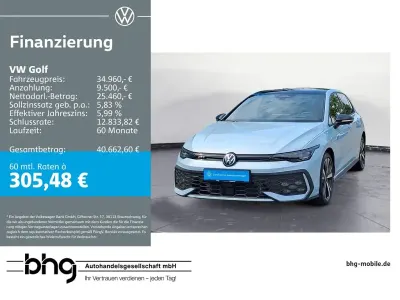 Gebraucht VW Golf VIII GTE 272 PS (200 kW) 2025 Crystal ice blue metallic/schw Limousine