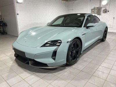 Gebraucht Porsche Taycan Turbo S Chrono 700 kW (952 PS) 2024 Grün Limousine