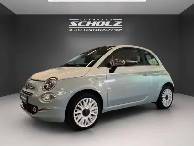 Gebraucht Fiat 500C Collezione 71 PS (52 kW) 2024 Gelato weiß/tau grün Cabrio