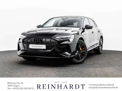 Gebraucht Audi e-tron Black Edition 230 kW (313 PS) 2022 Mythosschwarz metallic SUV