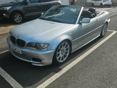 Gebraucht BMW 320 Cabriolet 150 PS (110 kW) 2004 Silber Cabrio