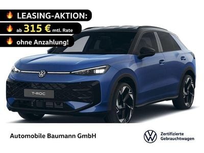Nowe VW T-Roc R-line 150 KM (110 kW) 2025 Niebieski SUV