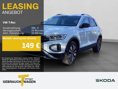 Gebraucht VW T-Roc Goal 116 PS (85 kW) 2025 Weiß SUV