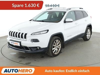 Weiß Gebraucht 2015 Jeep Cherokee Limited SUV | 16.980 € (Fairer Preis)