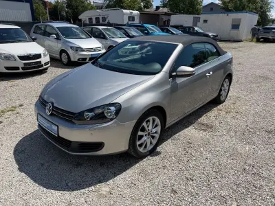 Gebraucht VW Golf Cabriolet Basis 122 PS (89 kW) 2015 Silber Cabrio